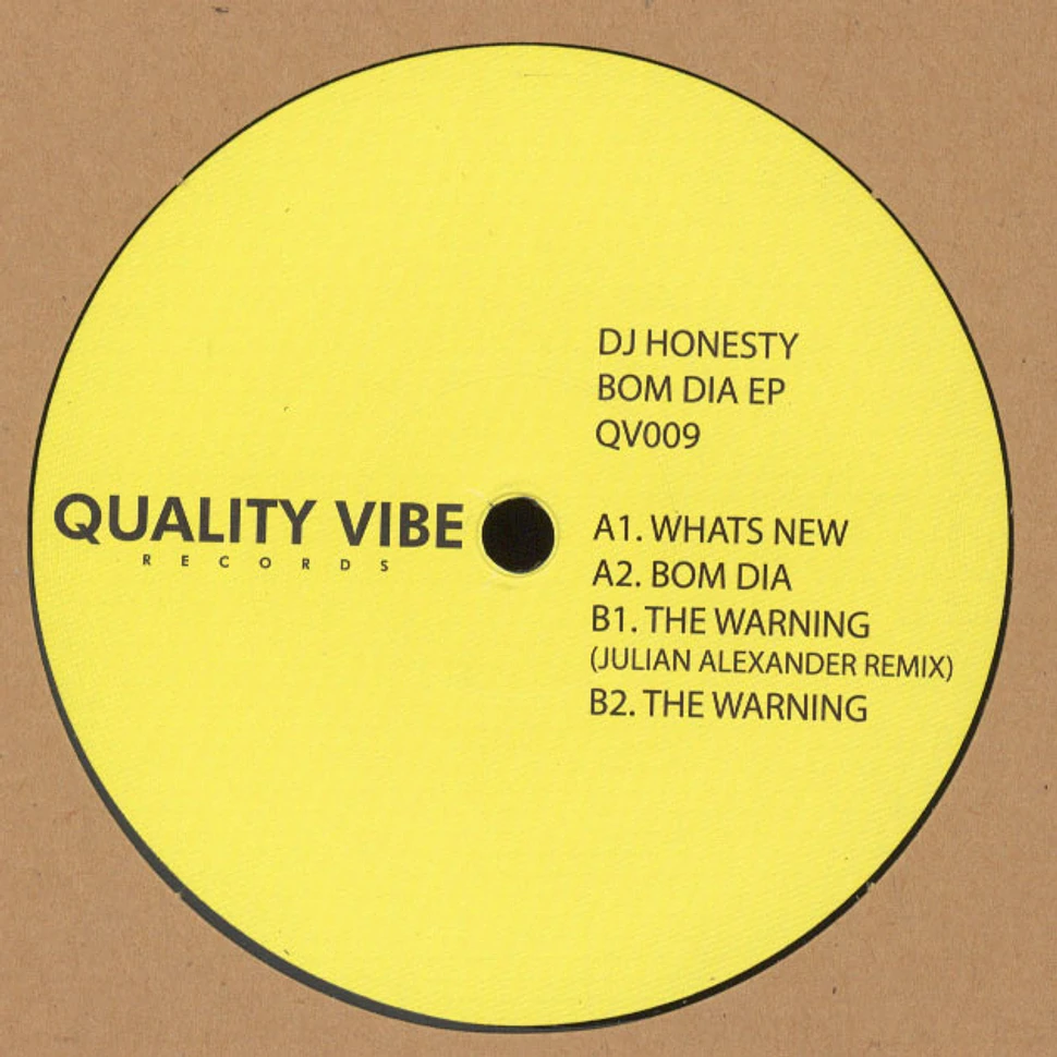 DJ Honesty - Bom Dia EP