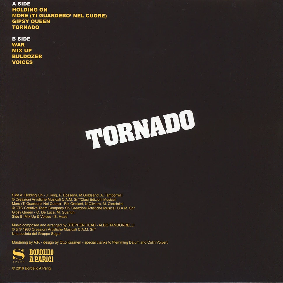 Stephen Head & Aldo Tamborrelli - OST Tornado