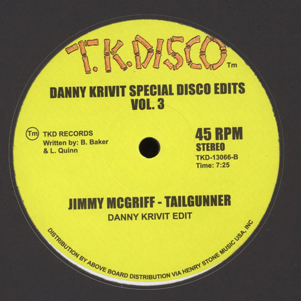 Peter Brown / Jimmy McGriff - Danny Krivit Special Disco Edits Volume 3