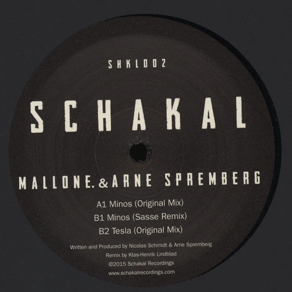Mallone & Arne Spremberg - Minos
