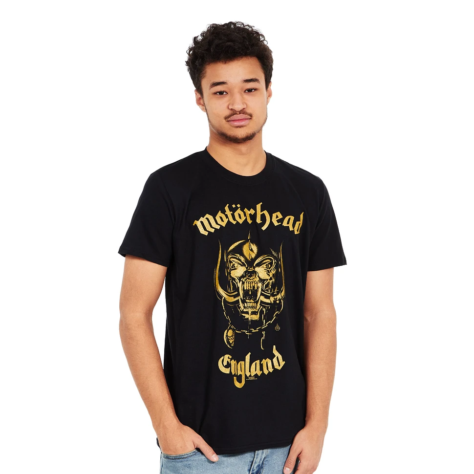 Motörhead - England Classic Gold T-Shirt
