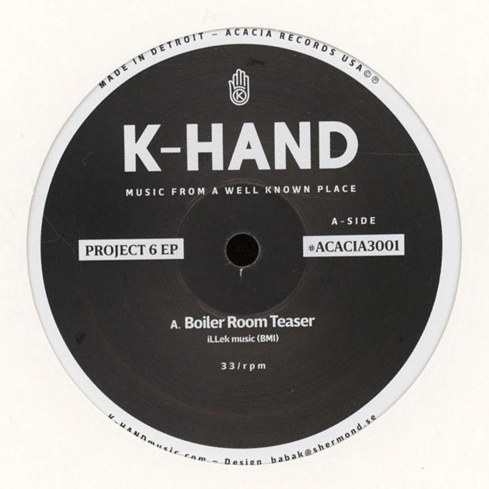K-Hand - Project 6 EP