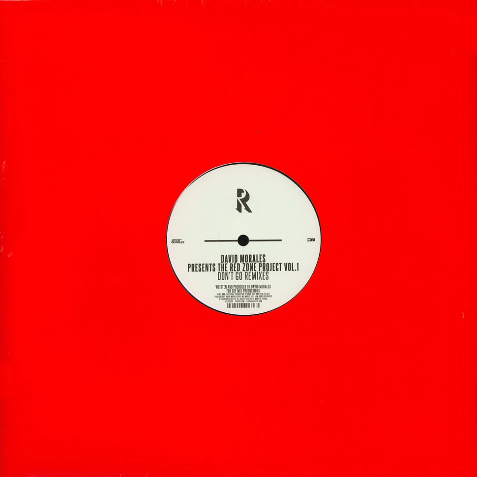 David Morales presents - The Red Zone Project Volume 1 Head High + Ryan Elliot Remixes