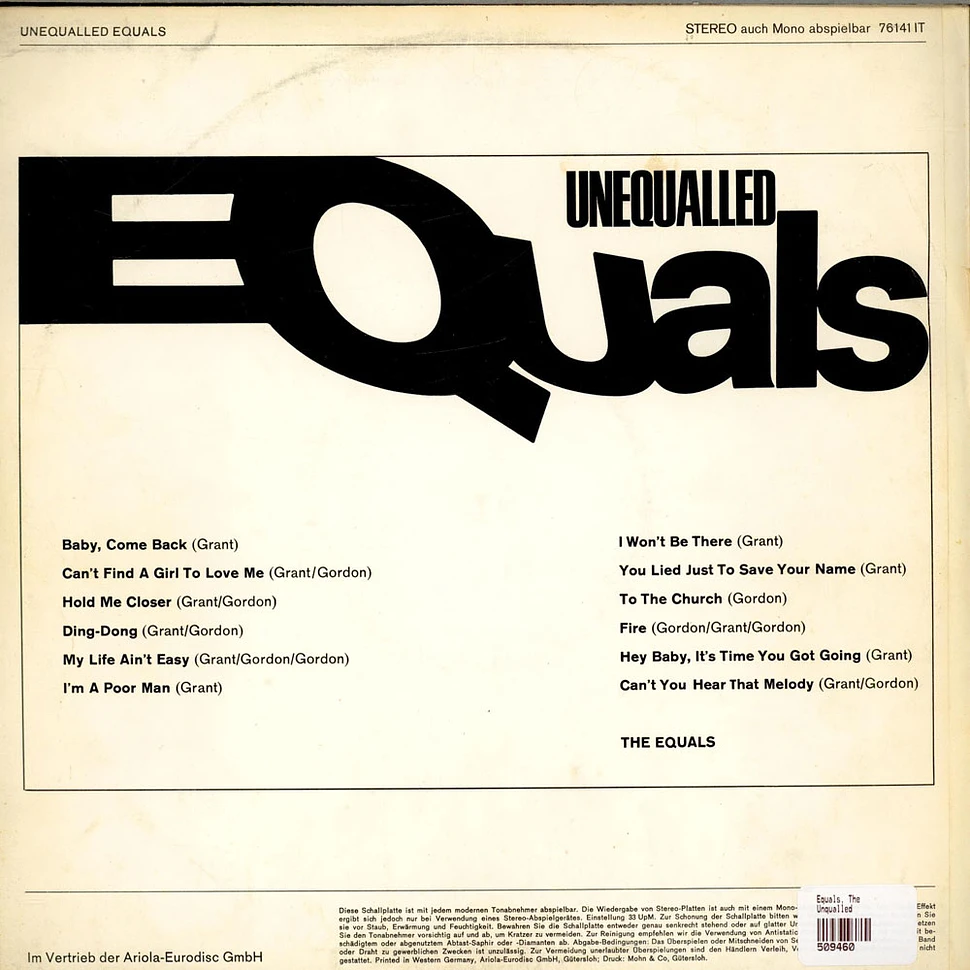 The Equals - Unqualled