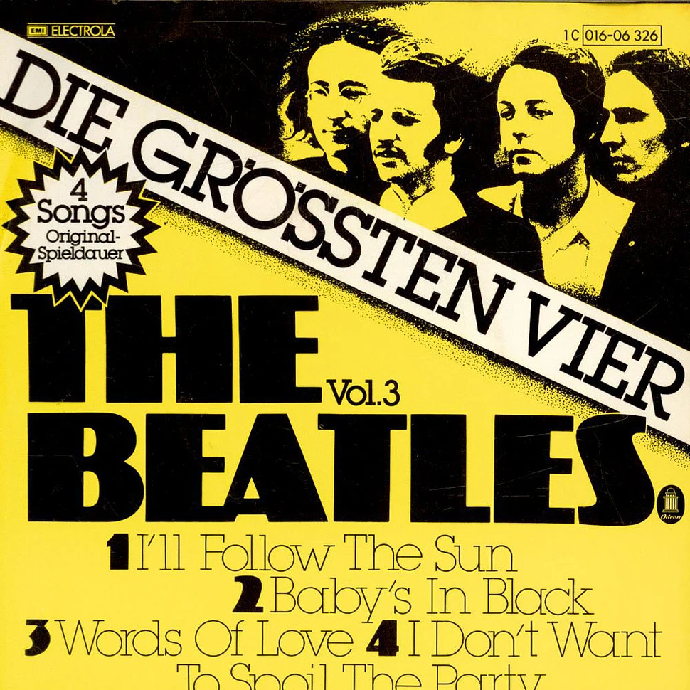 The Beatles - Die Grössten Vier Vol. 3