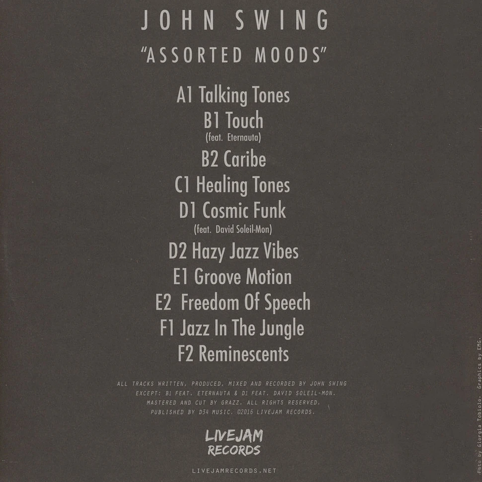 John Swing - Assorted Moods