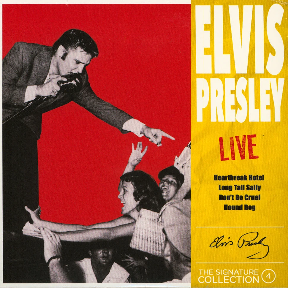 Elvis Presley - Live Red Vinyl Edition