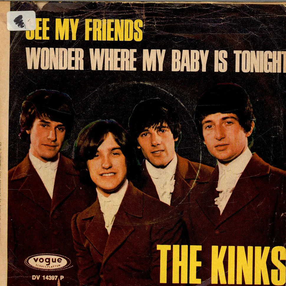 The Kinks - See My Friends / Wonder Where My Baby Is Tonight