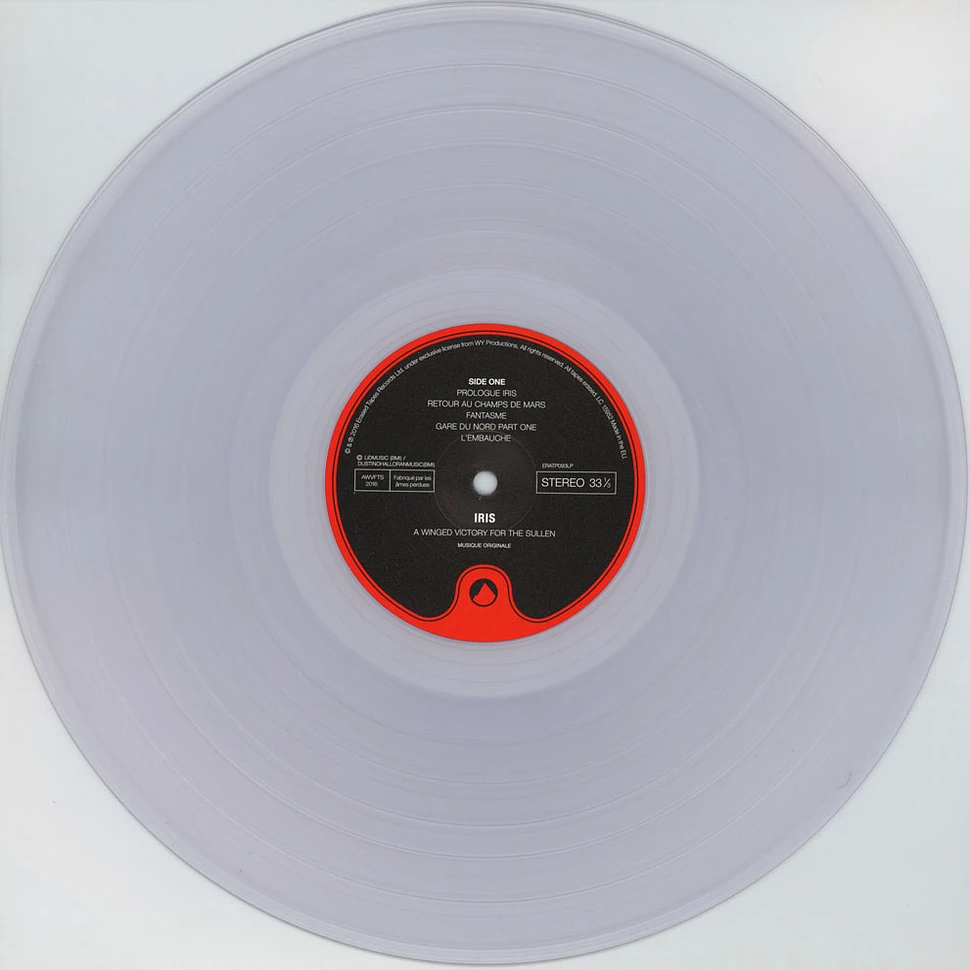 A Winged Victory For The Sullen - OST Iris Clear Vinyl Edition