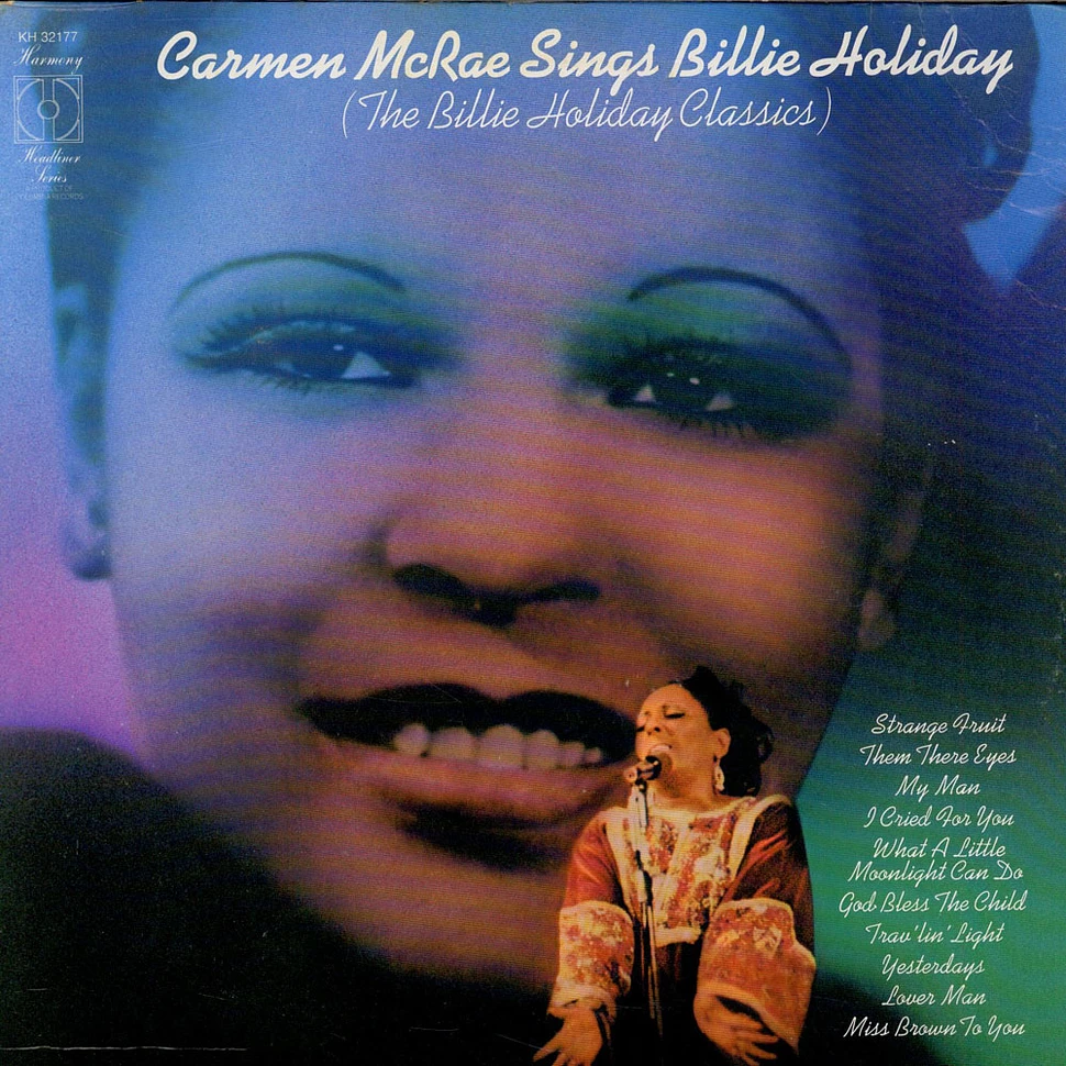 Carmen McRae - Carmen McRae Sings Billie Holiday (The Billie Holiday Classics)