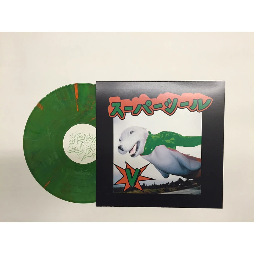 DJ Qbert - Super Seal Giant Robo V.4 (Right Foot) Green Vinyl Edition