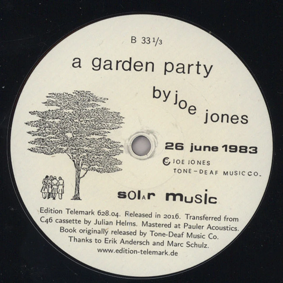 Joe Jones - A Garden Party
