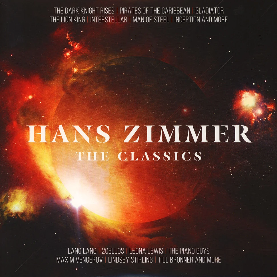 Hans Zimmer Hans Zimmer The Classics Vinyl 2LP 2017 EU Original  HHV