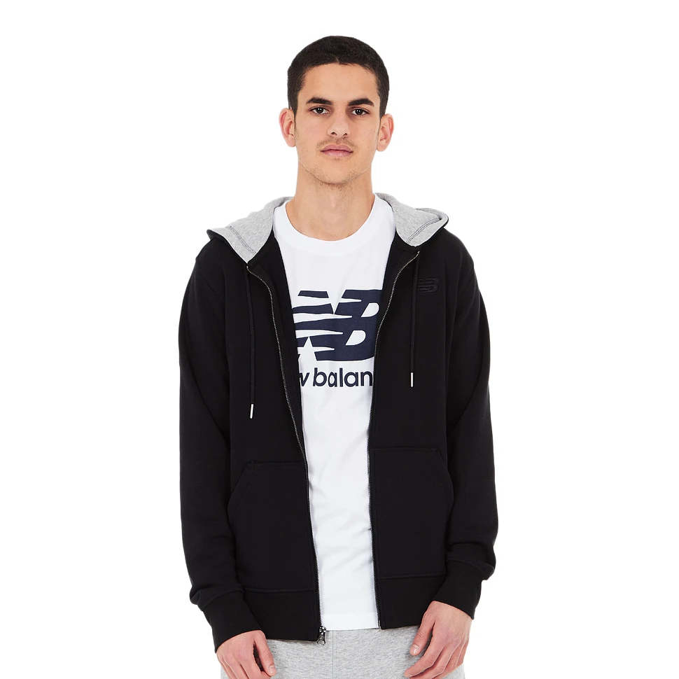 New Balance - Classic Full Zip-Up Fleece Hoodie