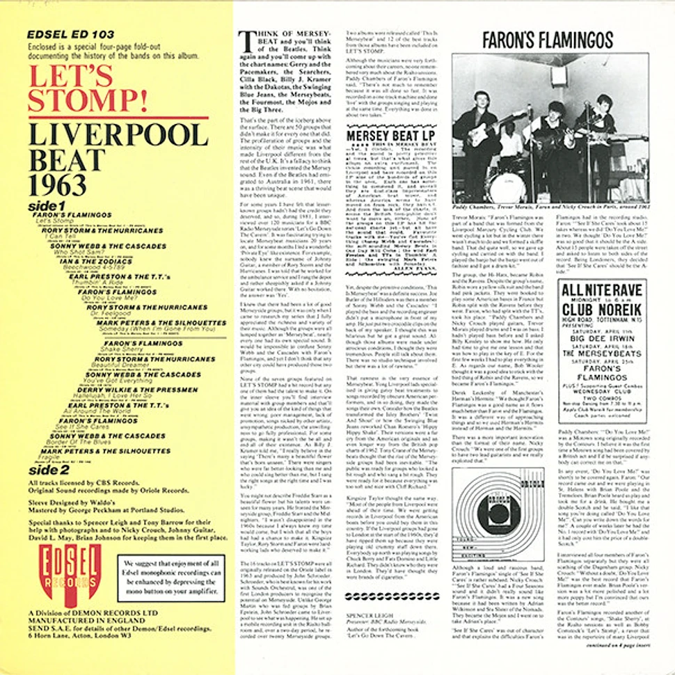 V.A. - Let's Stomp! Liverpool Beat 1963