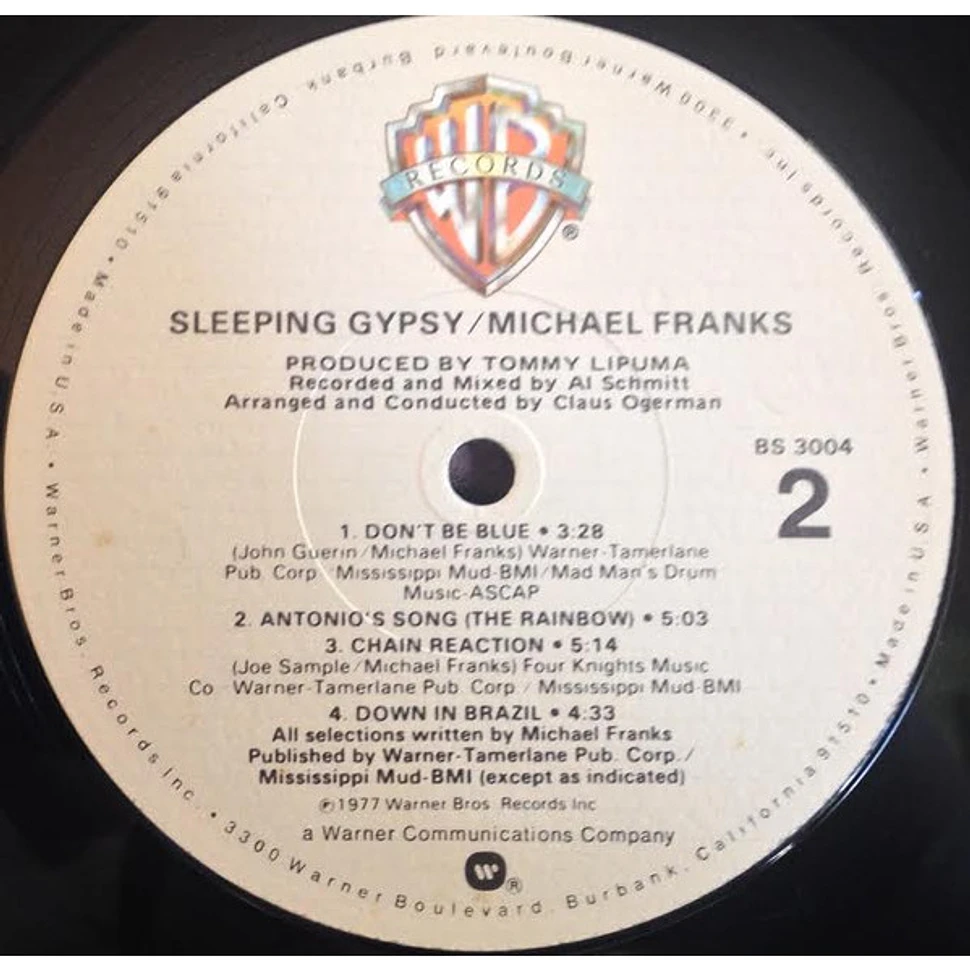 Michael Franks - Sleeping Gypsy