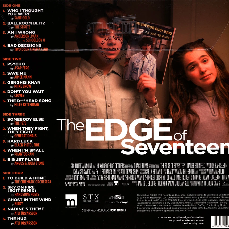 V.A. - OST Edge Of Seventeen Black Vinyl Edition