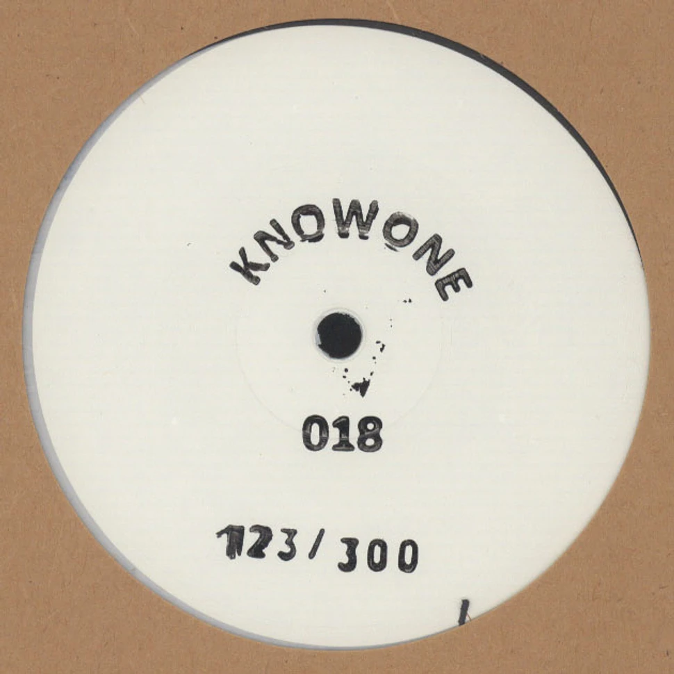 The Unknown Artist - Knowone 018 White Marbled Vinyl Edition