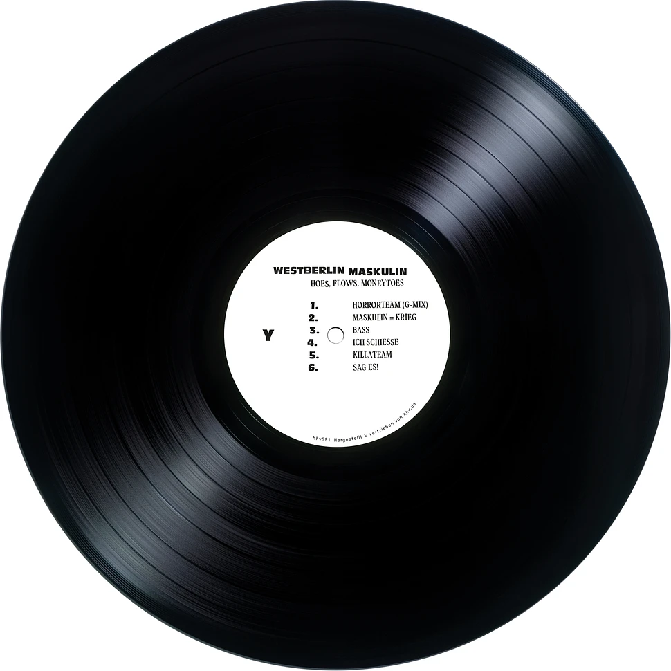 Westberlin Maskulin (Taktloss & Kool Savas) - Hoes, Flows, Moneytoes Black Vinyl Edition