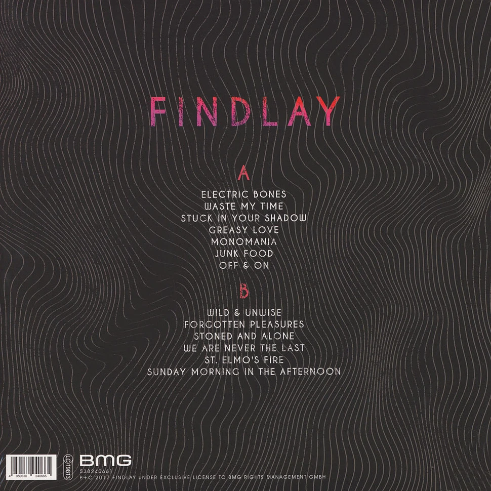 Findlay - Forgotten Pleasures