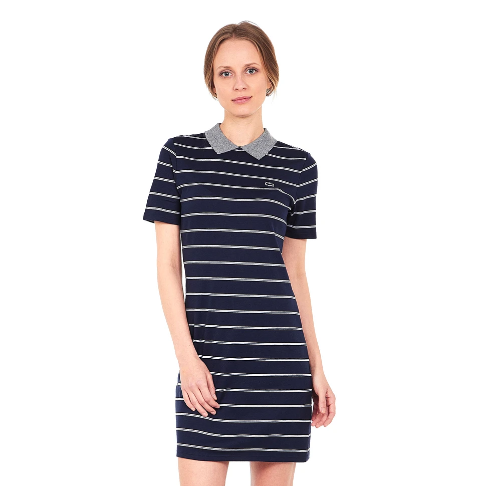 Lacoste - Striped Interlock Dress