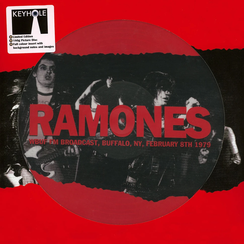 Ramones - WBUF Fm Broadcast, Buffalo, NY, Feb. 8 Picture Disc Edition