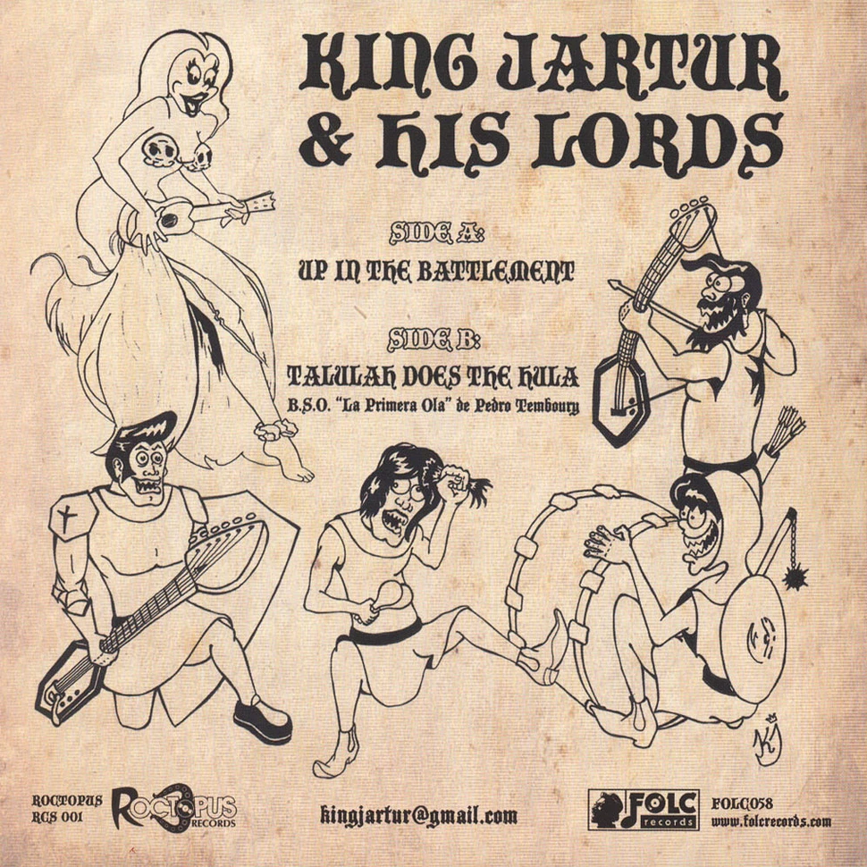 King Jartur & His Lords - Up In The Battlement