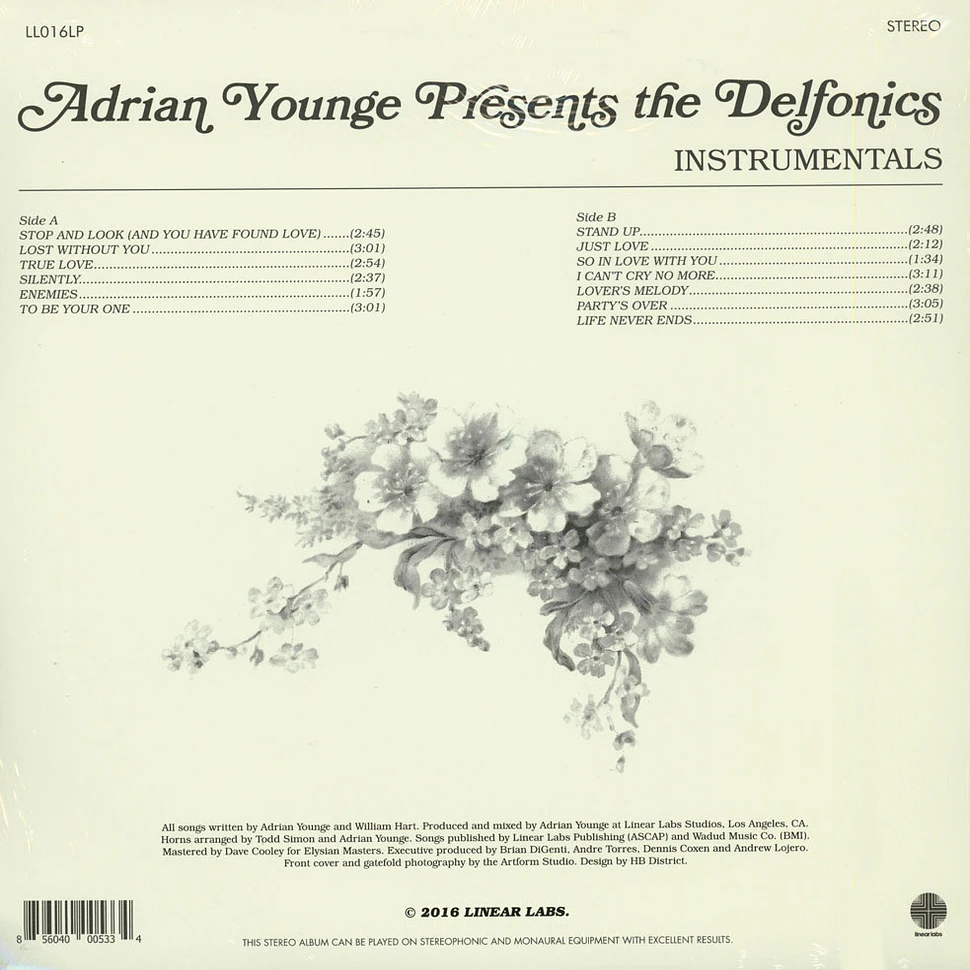 Adrian Younge Presents The Delfonics - Instrumentals