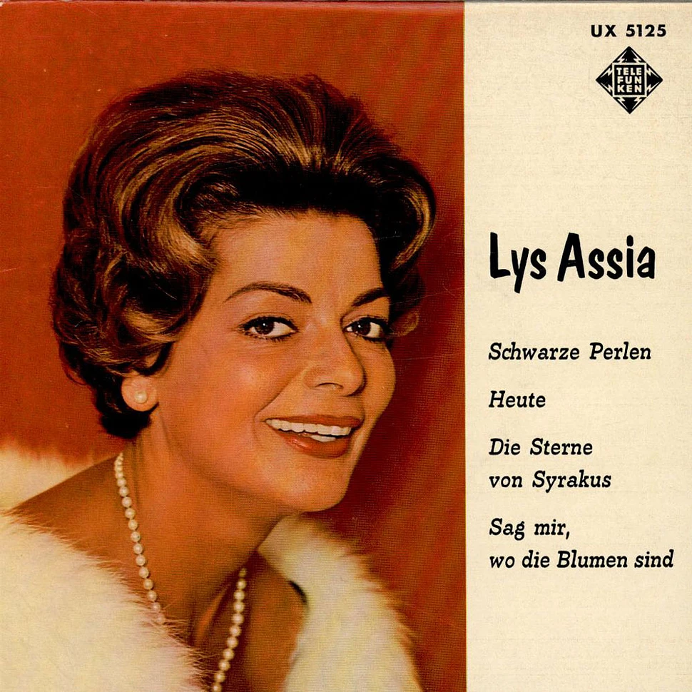 Lys Assia - Schwarze Perlen EP