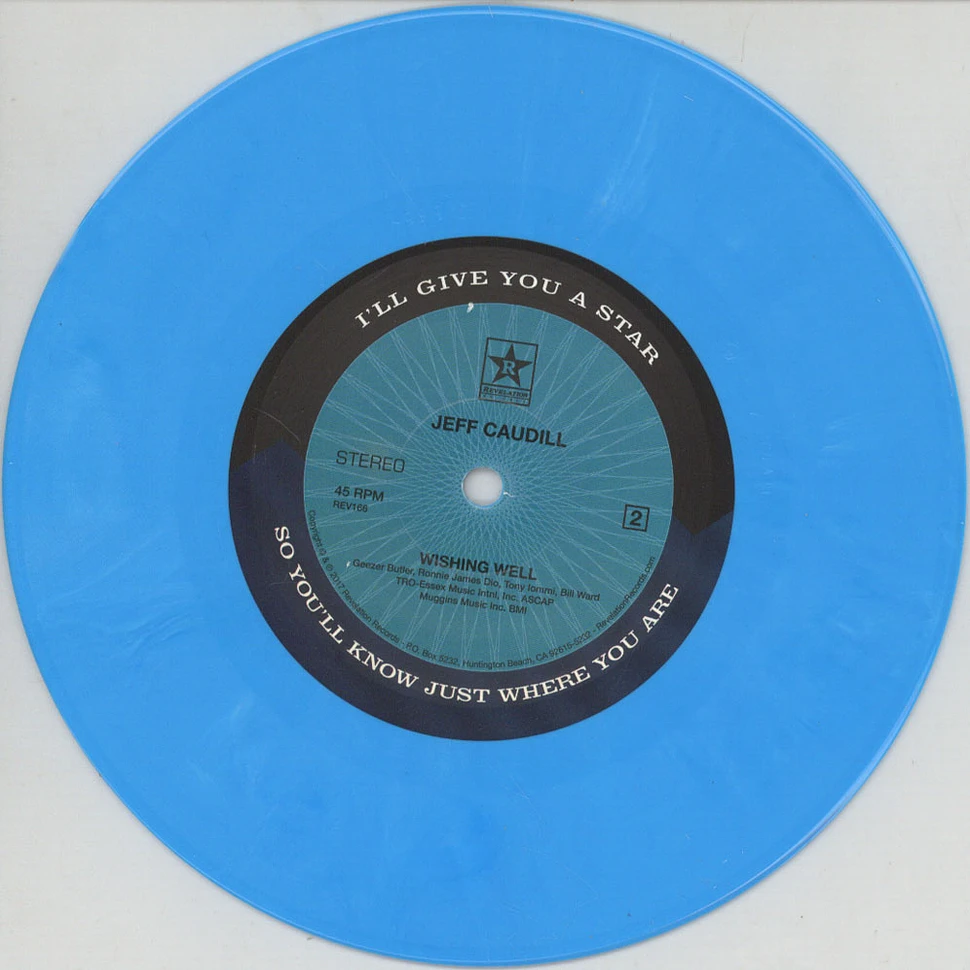 Jeff Caudill - Voice / Wishing Well Blue Vinyl Edition