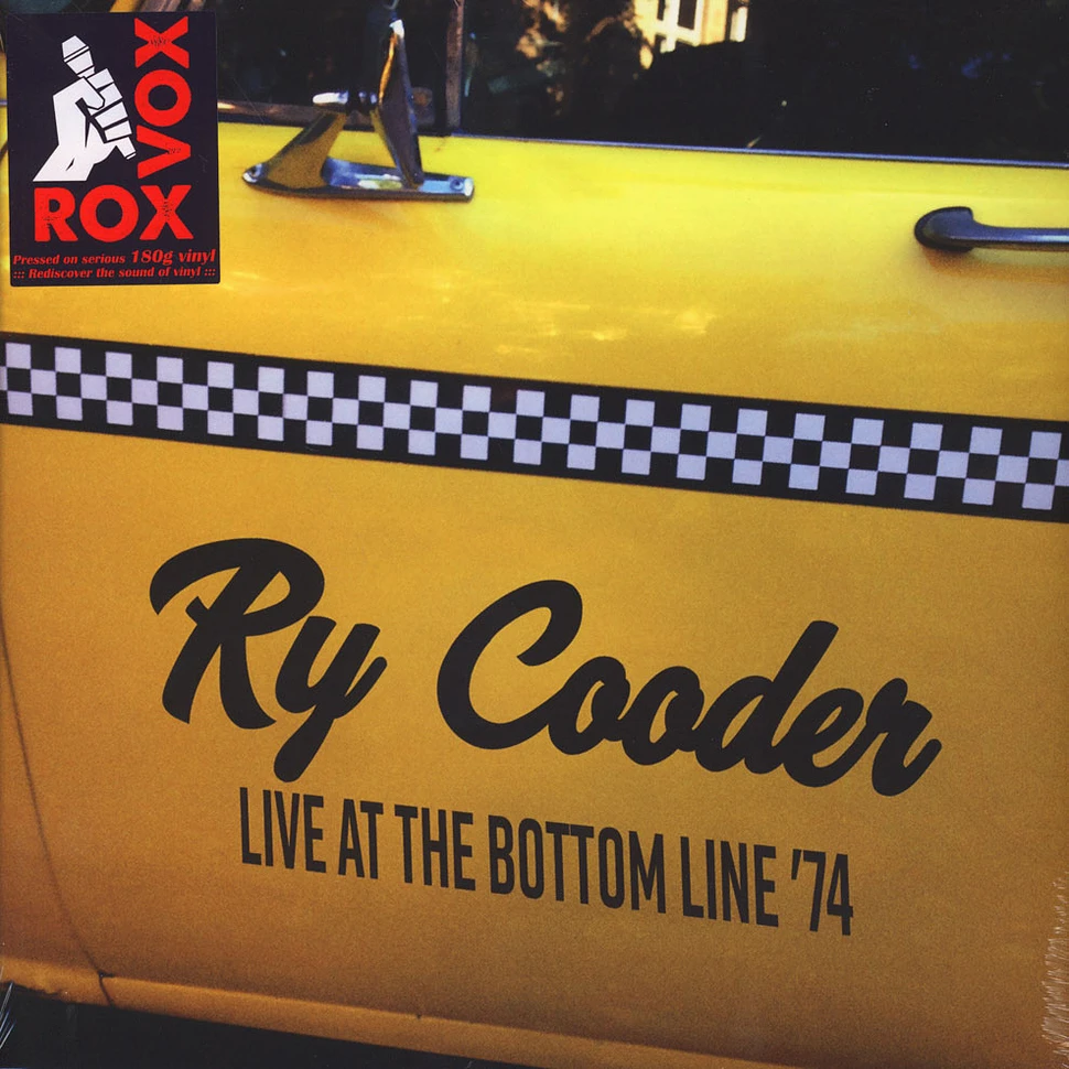 Ry Cooder - Live At The Bottom Line '74