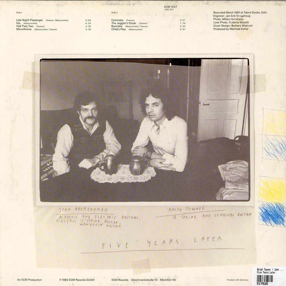 Ralph Towner / John Abercrombie - Five Years Later