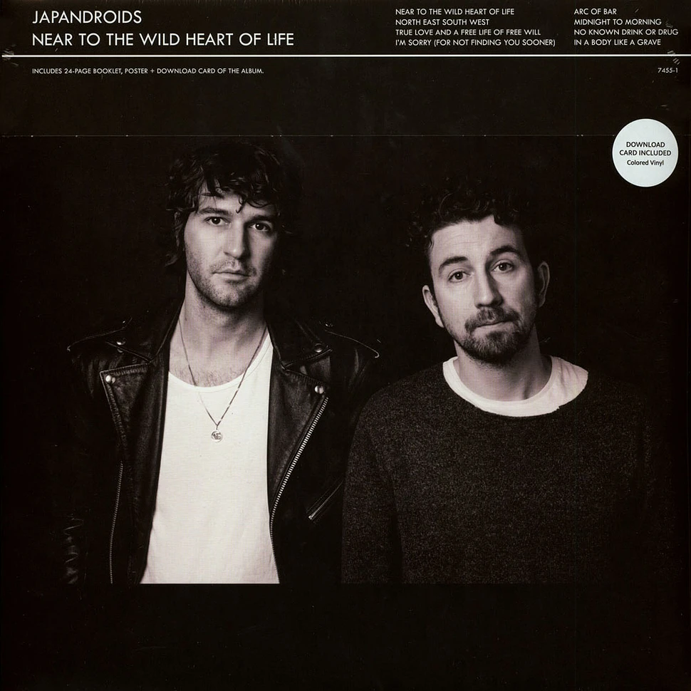 Japandroids - Near To The Wild Heart Of Life Clear Vinyl Edition