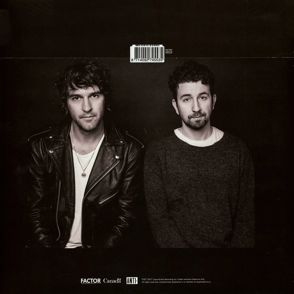 Japandroids - Near To The Wild Heart Of Life Clear Vinyl Edition