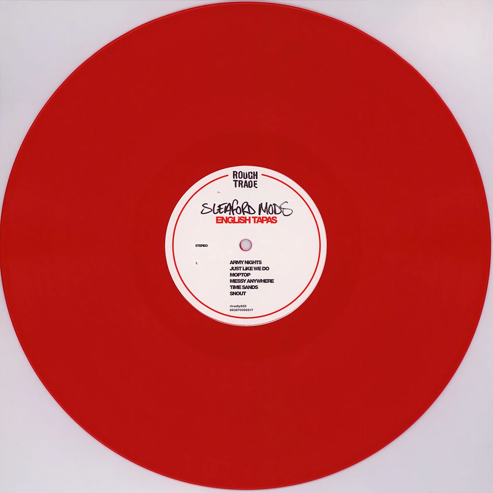 Sleaford Mods - English Tapas Red Vinyl Edition