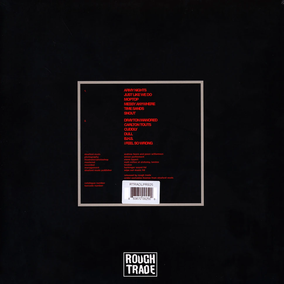 Sleaford Mods - English Tapas Red Vinyl Edition