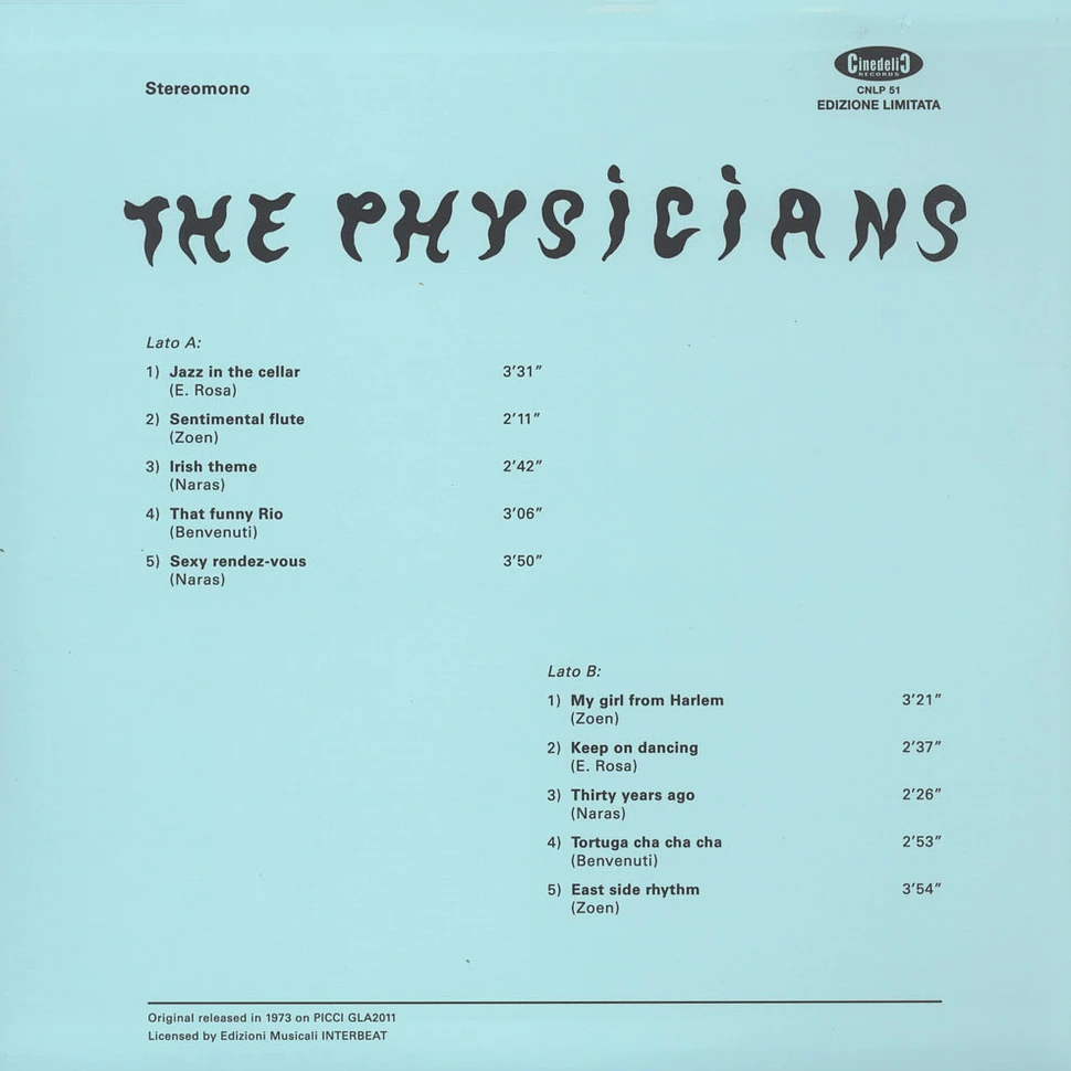 The Physicians - The Physicians Limited Colored Edition