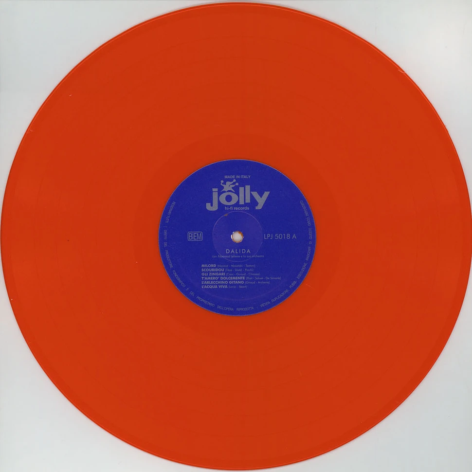 Dalida - The Jolly Years 1959/ 62 Orange Vinyl Edition
