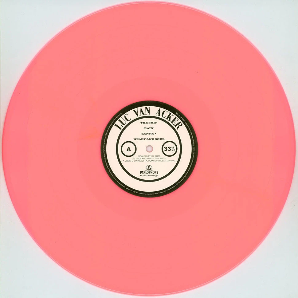 Luc Van Acker of Arbeid Adelt! - The Ship Pink Vinyl Edition