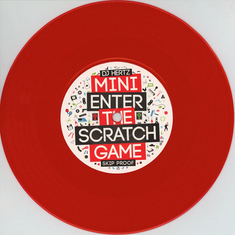 DJ Hertz - Mini Enter The Scratch Game Colored Vinyl Edition