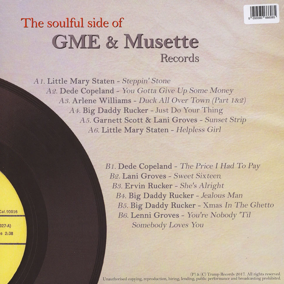 V.A. - The Soulful Side Of GME & Musette Records
