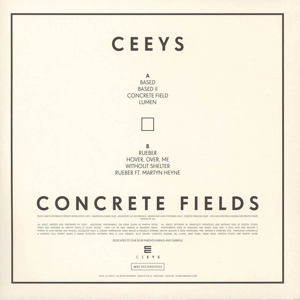 Ceeys - Concrete Fields