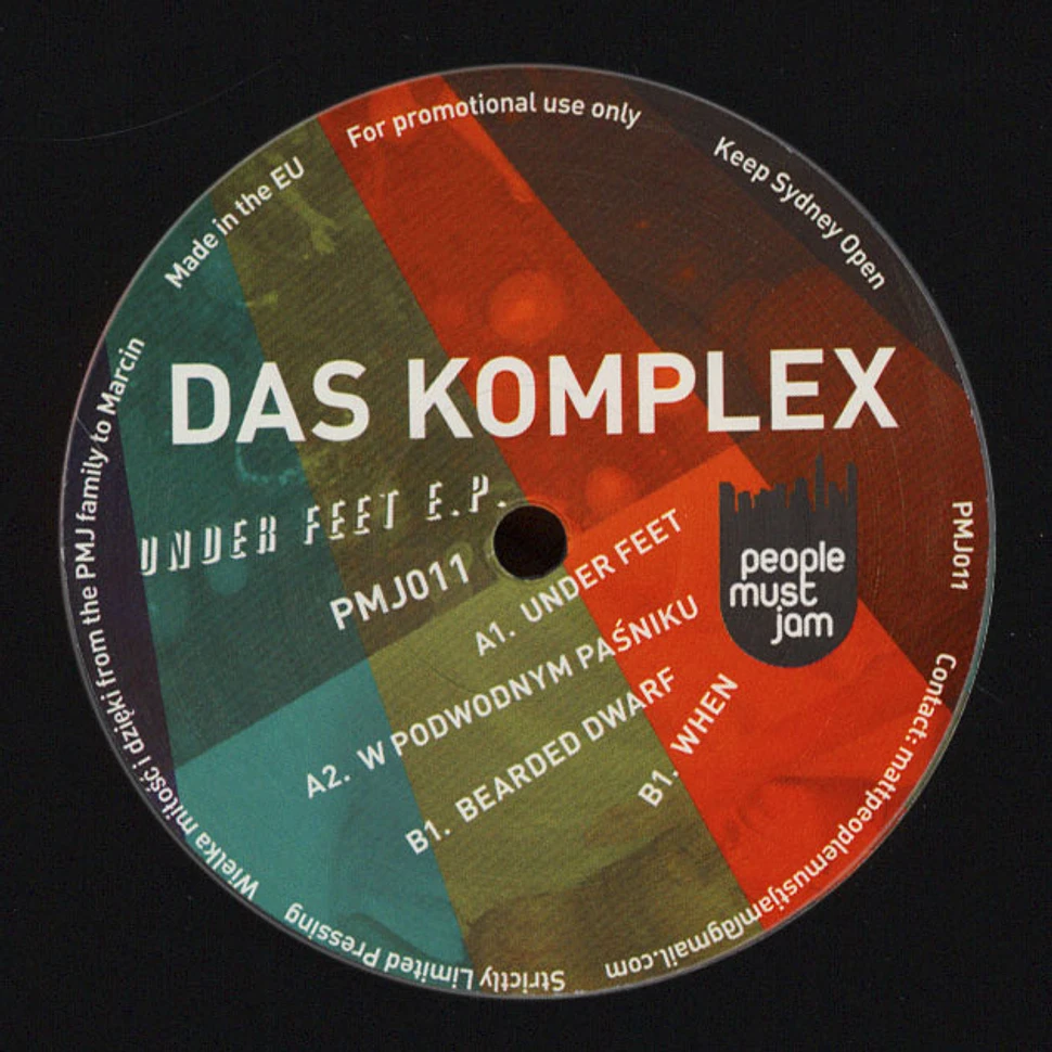 Das Komplex - Under Feet EP