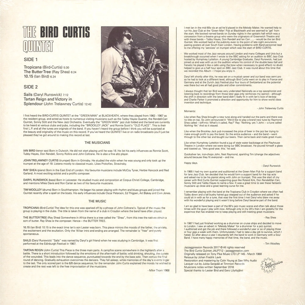 The Bird Curtis Quintet - The Bird Curtis Quintet