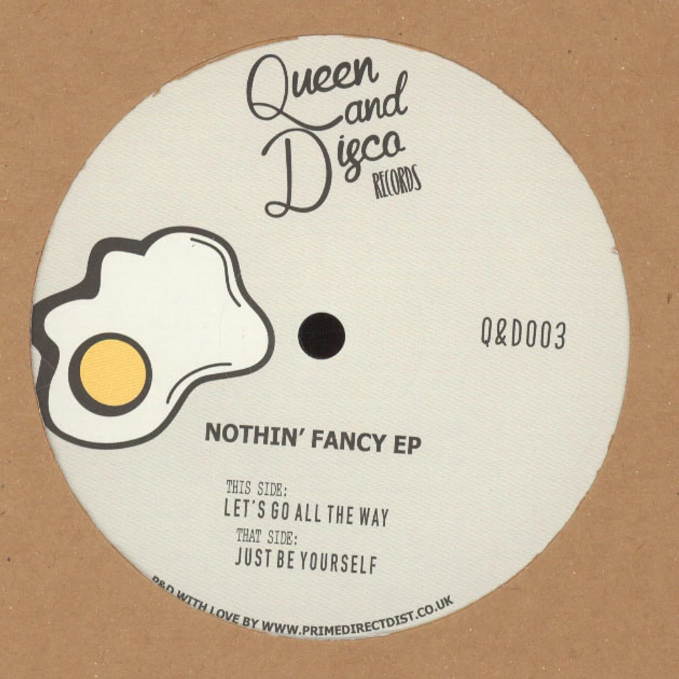 Queen & Disco - Nothing Fancy EP