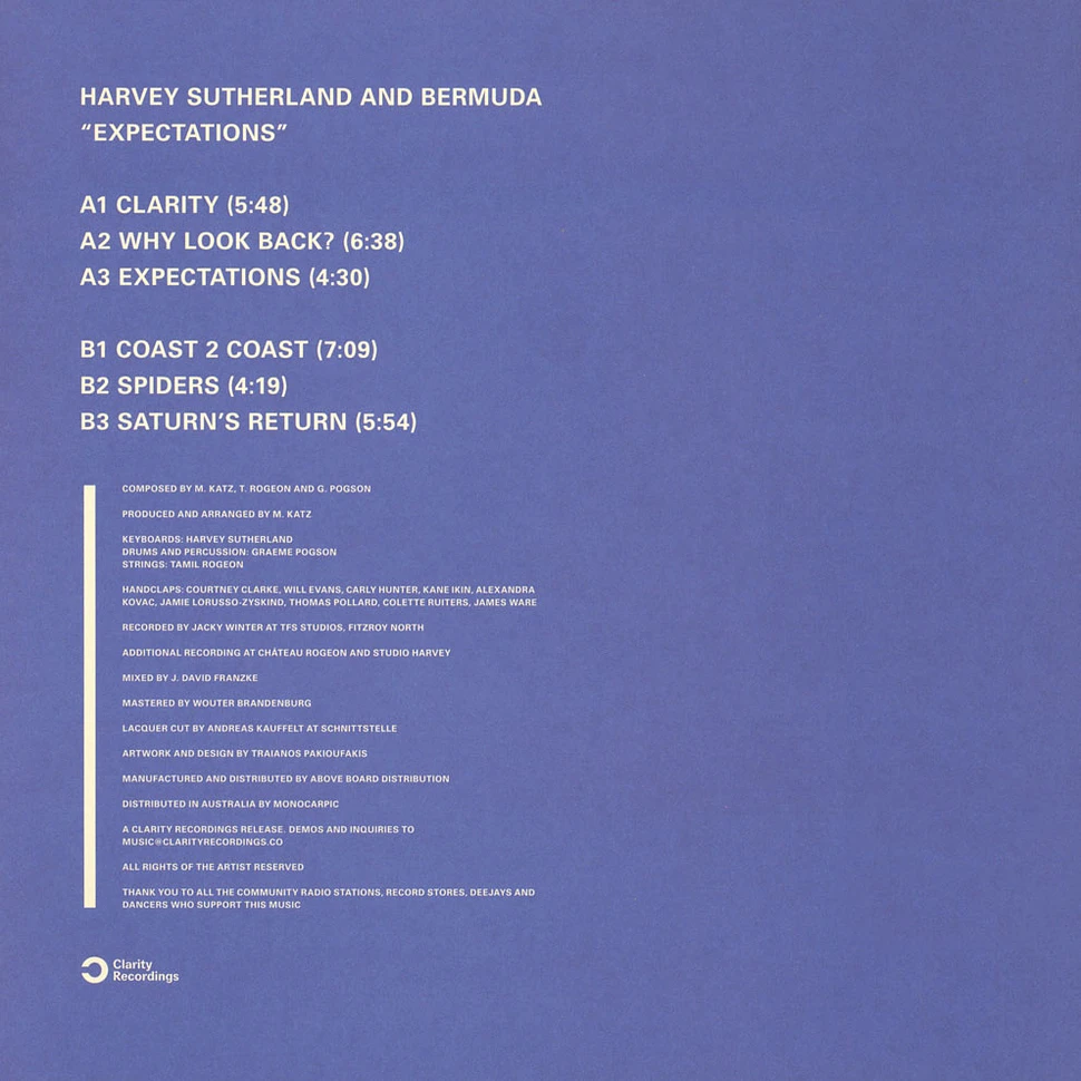Harvey Sutherland & Bermuda - Expectations LP