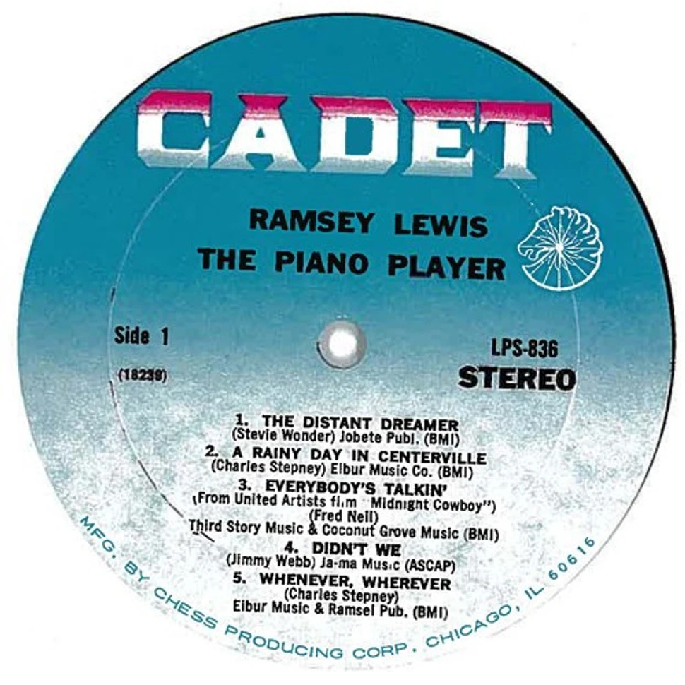 Ramsey Lewis - Ramsey Lewis, The Piano Player