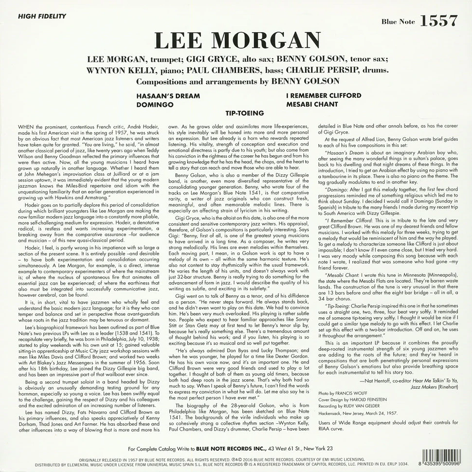 Lee Morgan - Volume 3