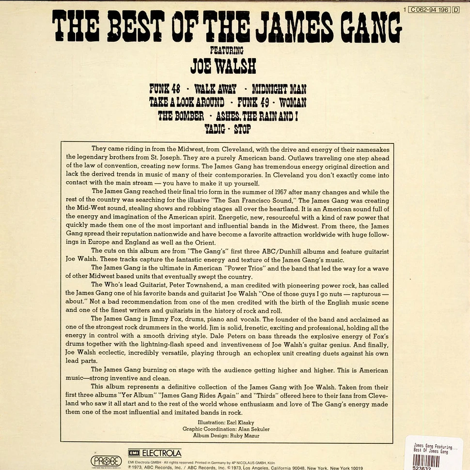 James Gang Featuring Joe Walsh - Best Of James Gang