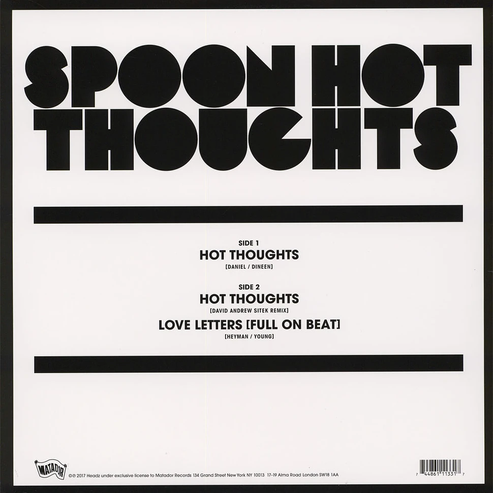 Spoon - Hot Thoughts